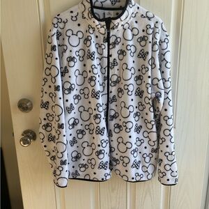 Disney Black and White Mickey Mouse Fleece